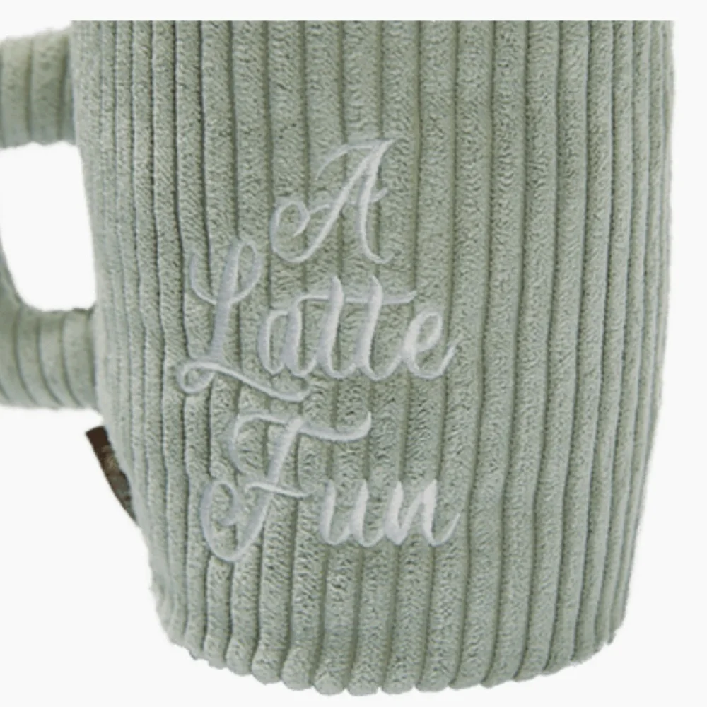 Green Latte Cup Plush dog Toy